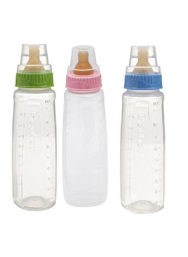 NUK Clear Plastic Bottle 8 Ounce 3 Per Case. - Image 2