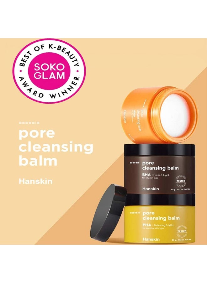 Hanskin - Pore Cleansing Balm Aha Rich & Moist 80G - Image 1
