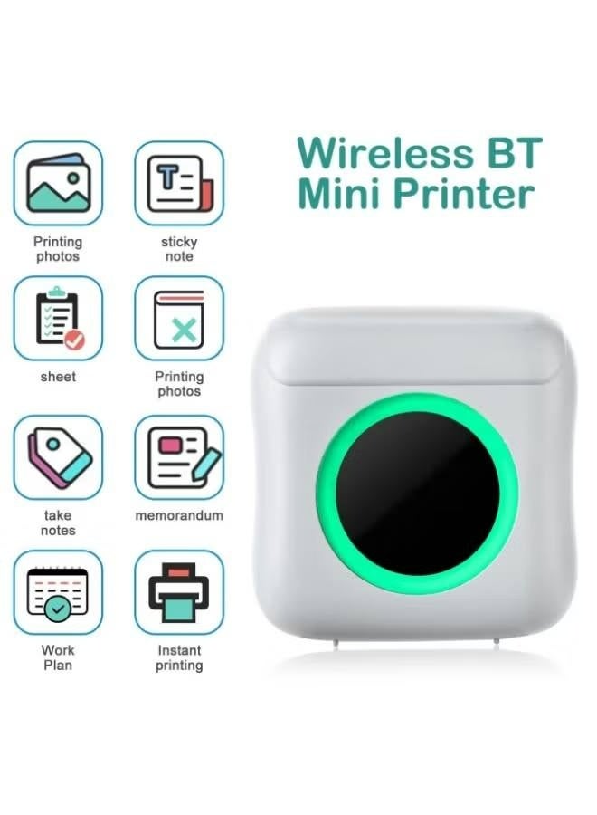 Mini Portable Bluetooth Thermal Printer, Wireless Sticker and Photo Printer for Learning and Office Use - Image 5