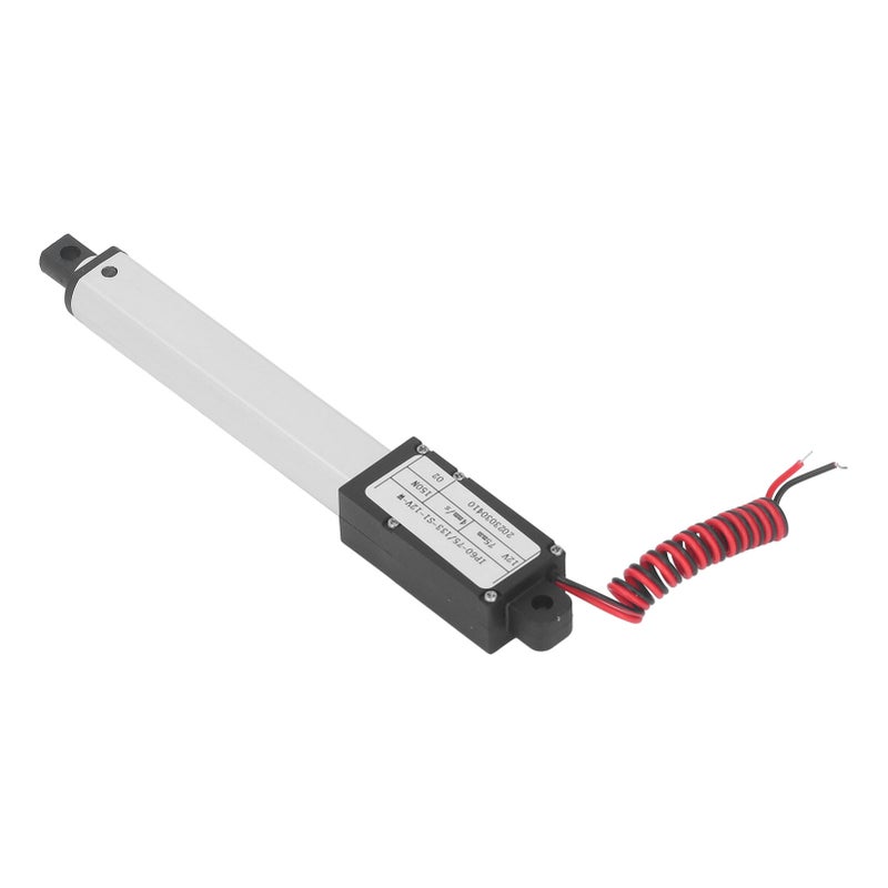 150N Electric Micro Linear Actuator Multi Protection Electric Mini Motion Actuator 75mm Stroke 12V No Bracket - Image 1