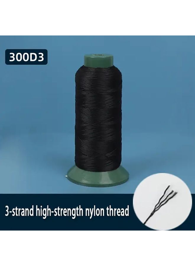Mini Dragon Sewing Thread 300D 3 Black 4500 Ft High Strength Durable - Image 2