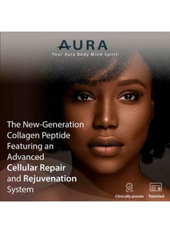 AURA AURA VERISOL® Bioactive Collagen Peptides® Powder with Patented NAD+ & ATP Boosters, Advanced Cellular Rejuvenation System, Healthy Aging & DNA Repair, Unflavored, Made in Canada, 31 Servings.  - Image 3