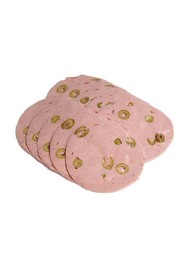 Beef Mortadella, With Olives - 200g, UAE