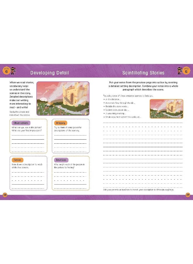 Vocabulary Ninja Workbook for Ages 10-11: Vocabulary activities to support catch-up and home learning  - Image 3