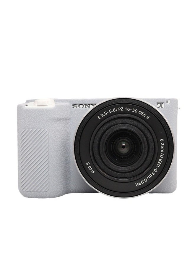 Generic For Sony ZVE-10M2 Camera Case ZVE10M2 Silicone Case ZVE10II Case Soft Case-Color:Zve10m2 Sun Pattern Off-white  - Image 5