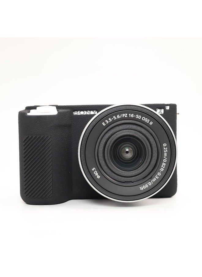 Generic For Sony ZVE-10M2 Camera Case ZVE10M2 Silicone Case ZVE10II Case Soft Case-Color:Zve10m2 Sun Pattern Off-white  - Image 2