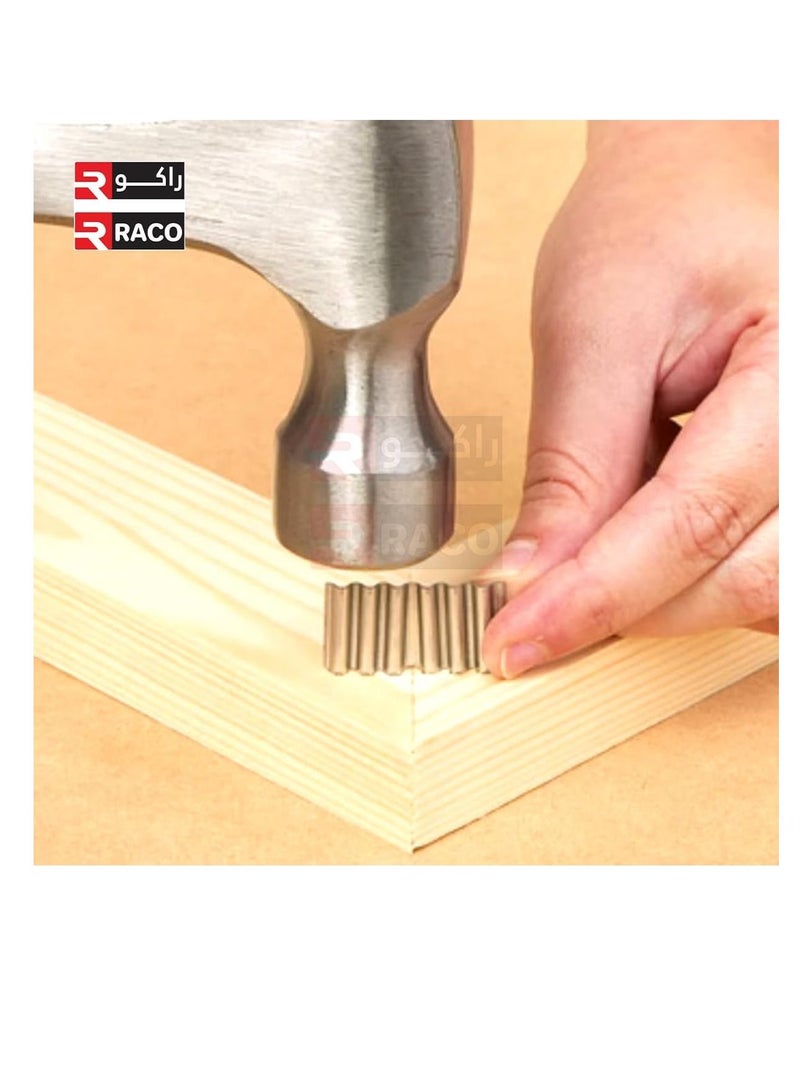RACO RACO Corrugated Nail Fastners for Furniture Construction Cabinet Making Framing Woodworking Crates and Pallets (1/2 Inch, Pack of 25)  - Image 4