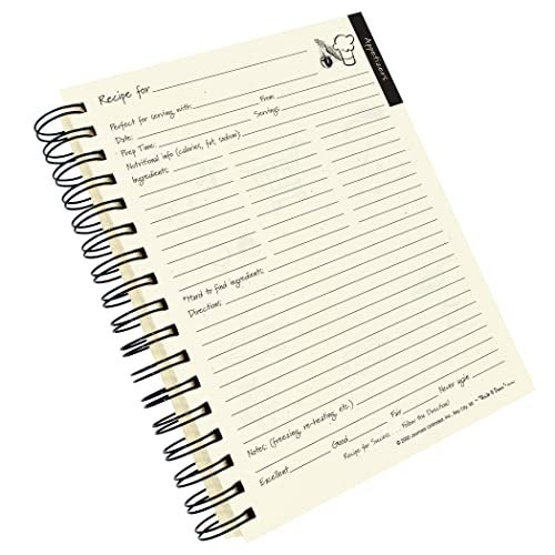 Write it Down series by Journals Unlimited, Guided Journal, Recipes, A Cooking Journal, Full-size 7.5"x 9", Kraft Hard Cover, Made in USA - Image 4