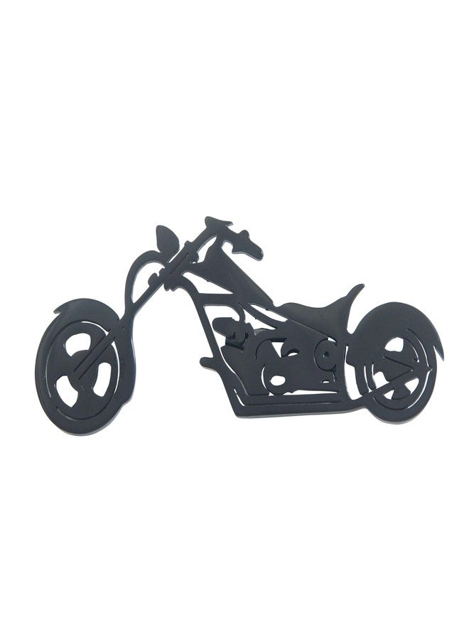 Adorn Stainless Steel Premium Designer Motorbike Brooch For Men/Women (B2303) - Image 2
