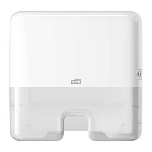 Tork Xpress Mini Multifold Hand Towel Dispenser White H2, One-at-a-Time Dispensing, Elevation Range, 553120 - Image 1