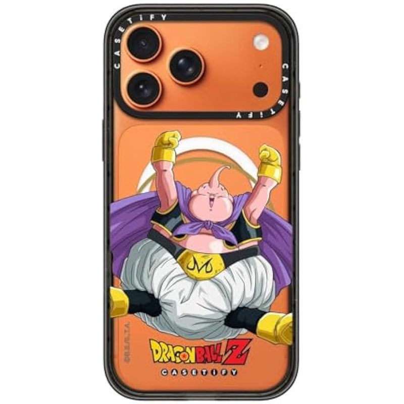 Casetify Impact iPhone 17 Pro Max Case 【Dragon Ball Colab/Slim/Magsafe / 8.2 ft. 4X Military Grade Drop Protection】 - Majin Buu Good - Clear Black - Image 2