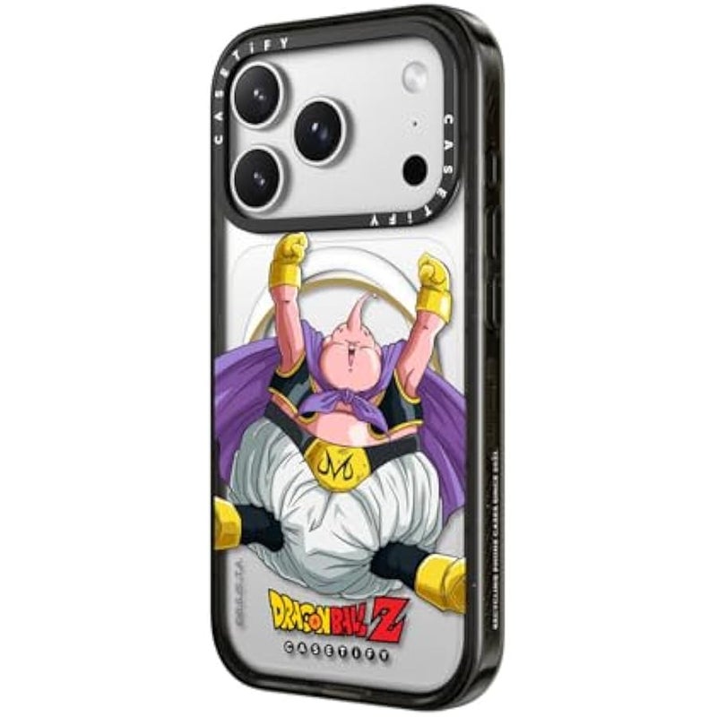 Casetify Impact iPhone 17 Pro Max Case 【Dragon Ball Colab/Slim/Magsafe / 8.2 ft. 4X Military Grade Drop Protection】 - Majin Buu Good - Clear Black - Image 4