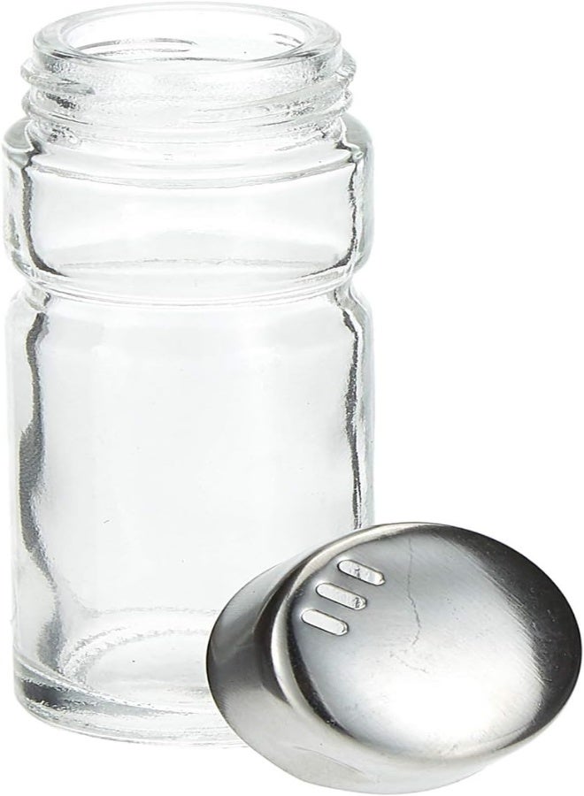 AKDC Harmony Table Top Salt And Pepper Glass Holder - Clear - Image 2