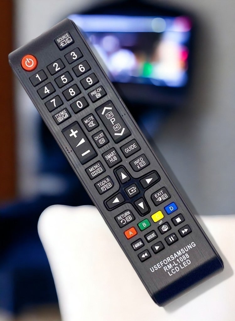 erorex Replacement Wireless Universal TV Remote Control For Samsung HD LED Smart TV Black  - Image 2