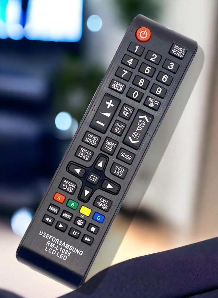 erorex Replacement Wireless Universal TV Remote Control For Samsung HD LED Smart TV Black  - Image 4