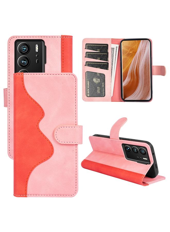 The Bros Case For ZTE Axon 40 Ultra Stitching Horizontal Flip Leather Phone Case