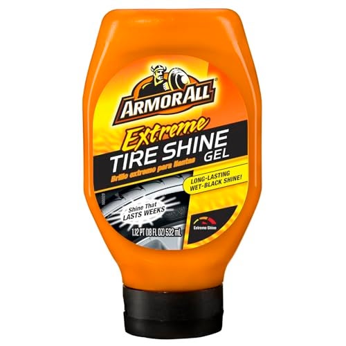 Armor All Extreme Tire Shine Gel by Armor All, Tire Shine for Restoring Color and Tire Protection, 18 Fl Oz - Image 1