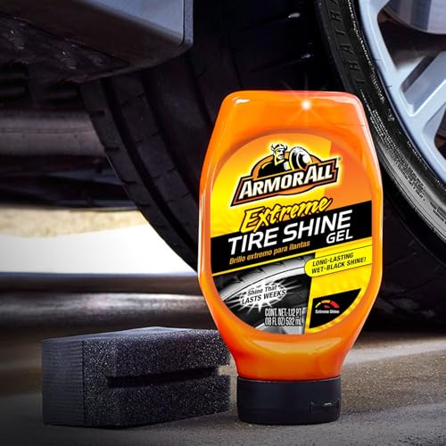 Armor All Extreme Tire Shine Gel by Armor All, Tire Shine for Restoring Color and Tire Protection, 18 Fl Oz - Image 3