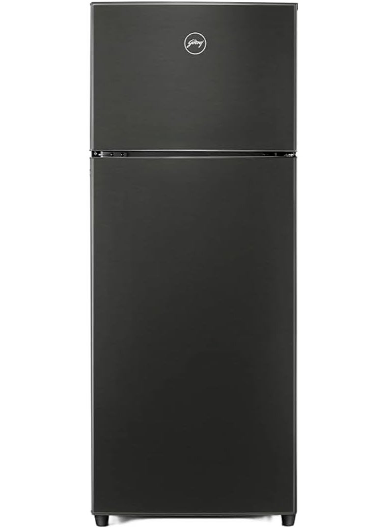 Godrej 294 Ltr Gross / 272 Ltr Net Capacity Frost Free Nano Shield Technology Inverter With Freshness up to 30 Days Double Door Refrigerator (GFE310F ST GL Black Color) 135 W RT GFE310F ST GL Black - Image 1