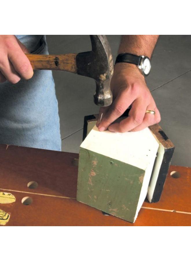 Hillman Bright Steel Smooth Shank Flat Head Wire Nails Silver 1 x 12.7mm 122543 - Image 4