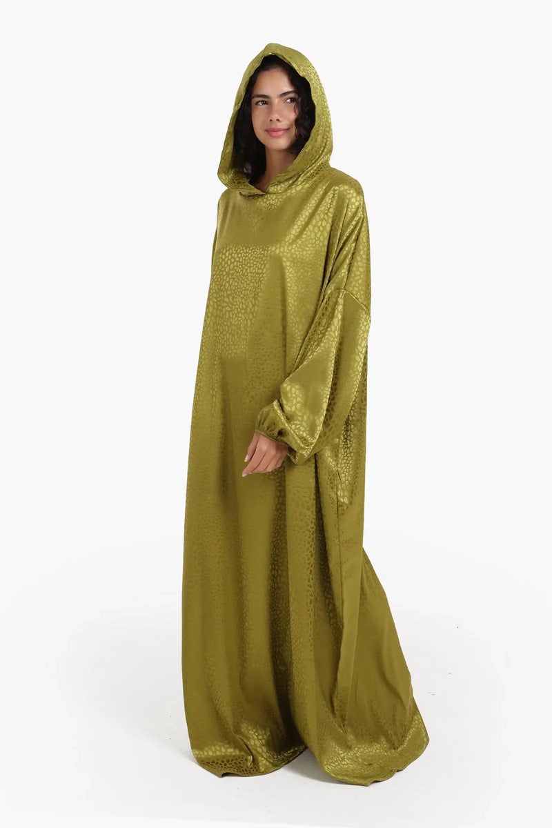 Carina Satin Self Pattern Prayer Isdal - Image 2