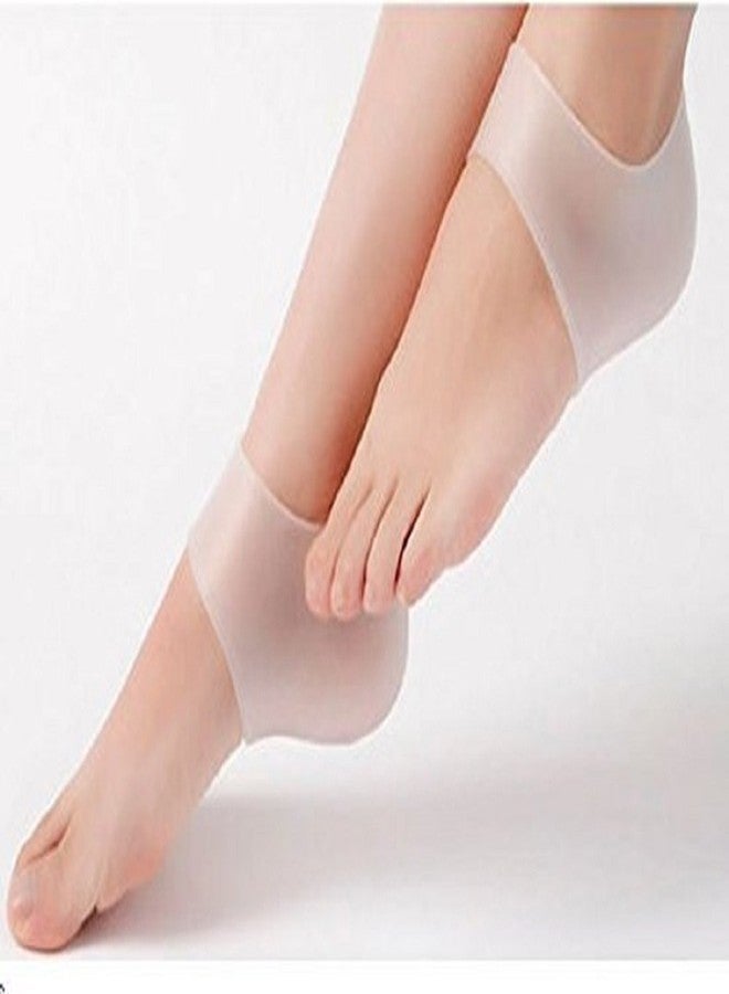Naivete Silicon Moisturising Heel Swelling Pain Relief Foot Support to Eliminate cracks - Image 5