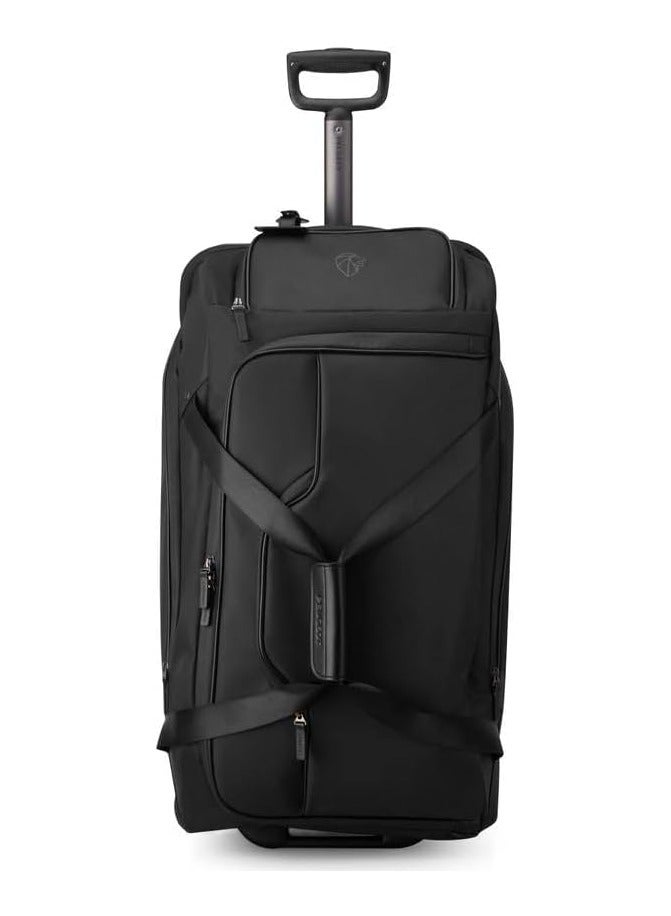 PEUGEOT Voyages 70cm Softcase 2 Wheel Hybrid Check-In Luggage Duffle Trolley - Black  - Image 1