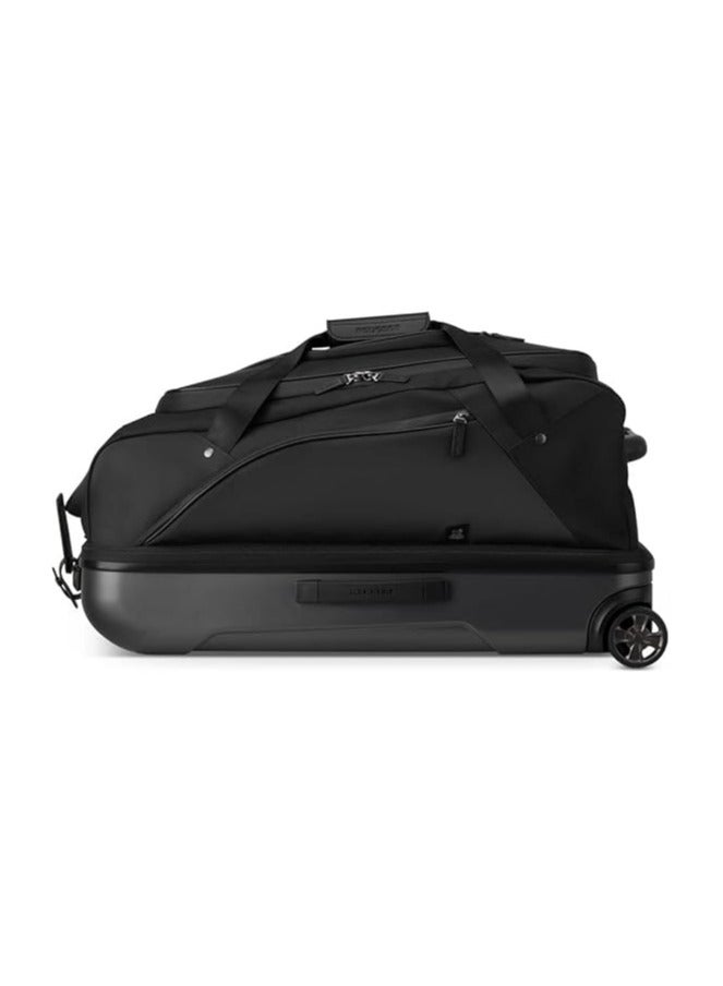 PEUGEOT Voyages 70cm Softcase 2 Wheel Hybrid Check-In Luggage Duffle Trolley - Black  - Image 3