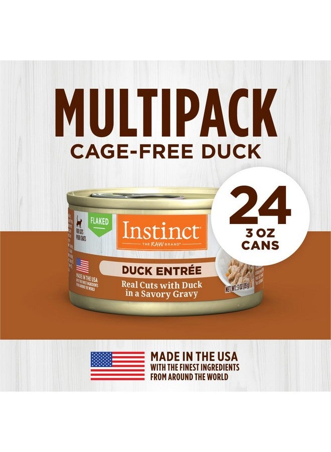 غريزة طعام القطط المعلب الرطب "إنستينكت فليكيد إنتري" - بط، علب ٨٥ غرام (عبوة من ٢٤ علبة) - Image 5