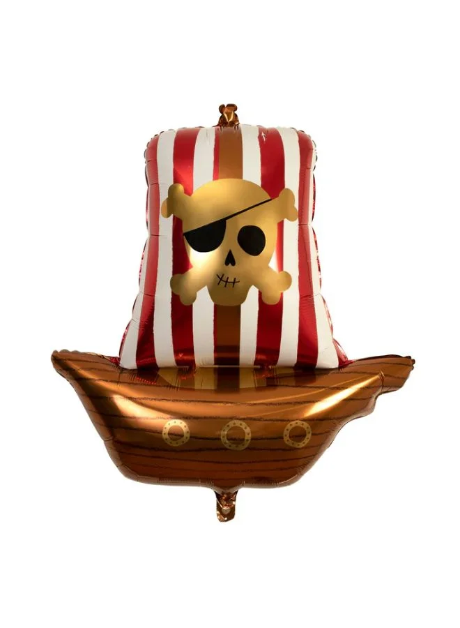 Meri Meri Pirate Ship Foil Balloon