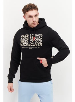 Men Hood with Drawstring Brand Logo Fleece Sweatshirts, Black - pzsku/Z52A6CF0C88695A936ED9Z/45/_/1726109249/9dfc861d-3cda-43f2-9fde-ae8b2b8127f1