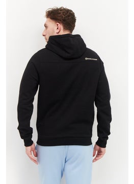 Men Hood with Drawstring Brand Logo Fleece Sweatshirts, Black - pzsku/Z52A6CF0C88695A936ED9Z/45/_/1726109252/58c1a067-301e-446c-9d8d-4d40ba71cdfe