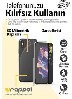 Wrapsol Galaxy Note 20 Ultra Full Body Screen Protector Front Back Side Impact Absorbing Polyurethane Film  - Image 3