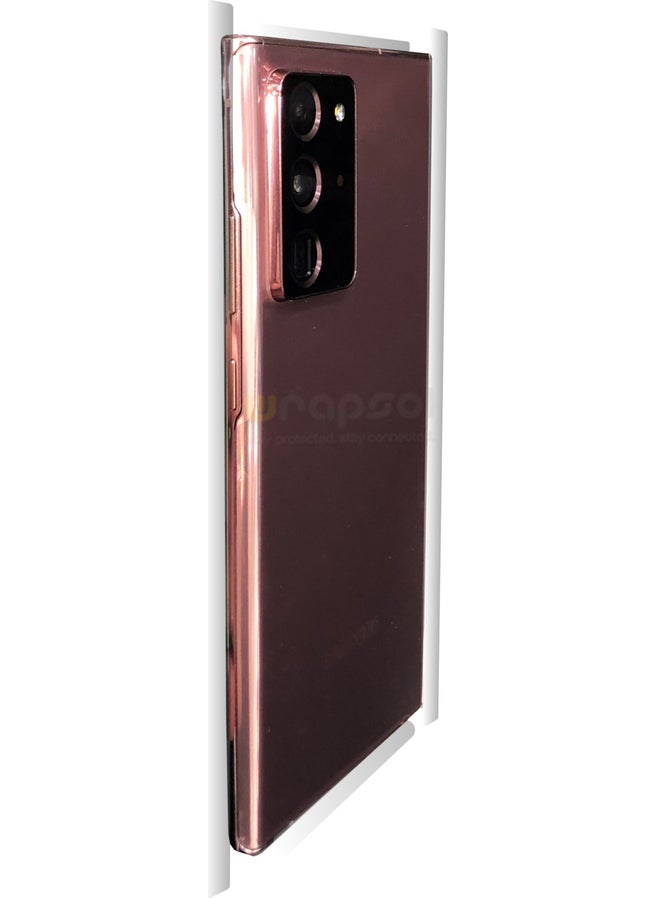 Wrapsol Galaxy Note 20 Ultra Full Body Screen Protector Front Back Side Impact Absorbing Polyurethane Film  - Image 5