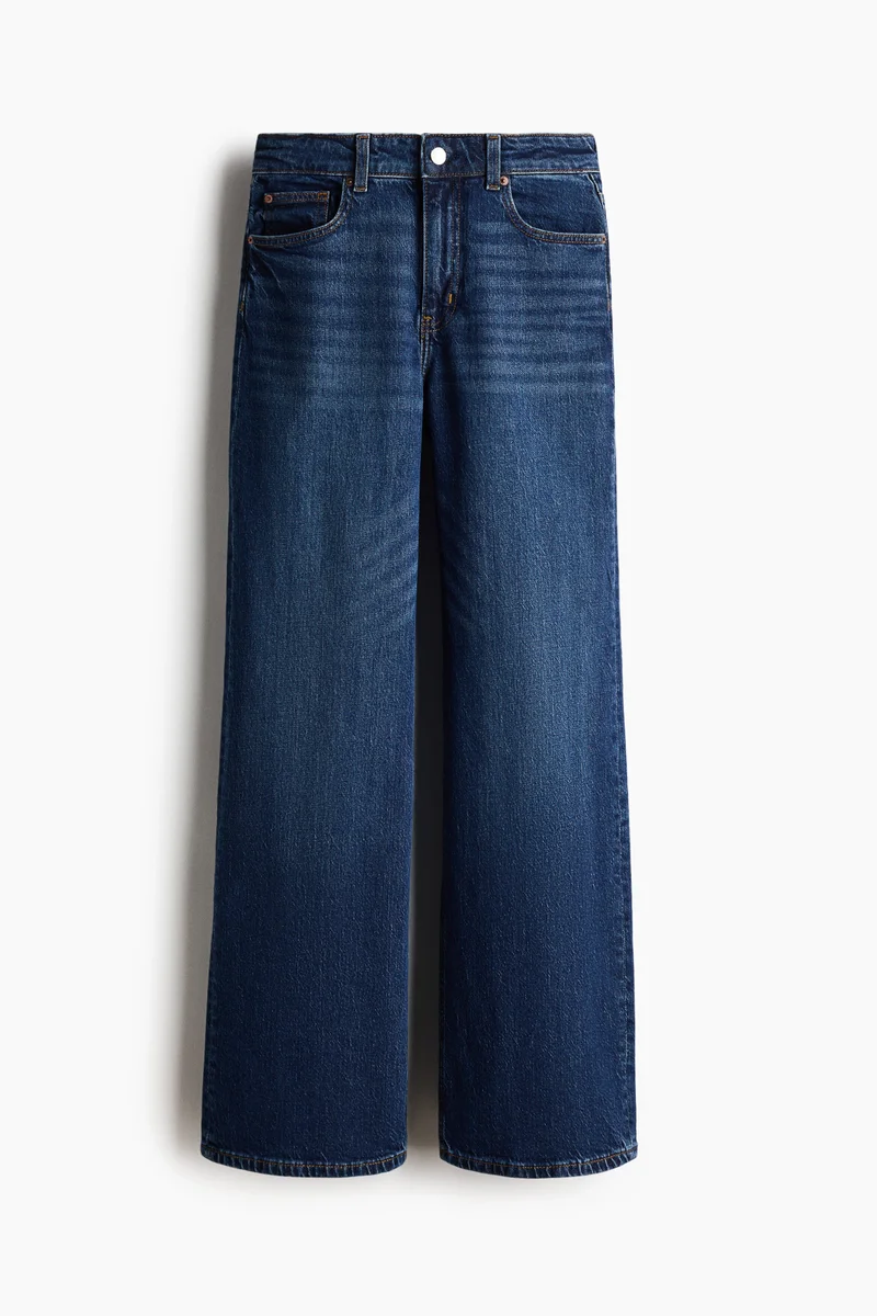 Wide High Jeans