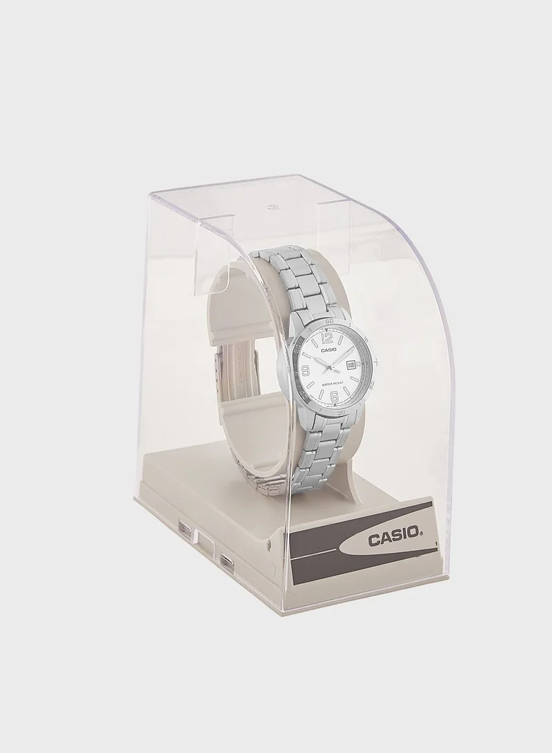 CASIO Steel Strap Analog Watch