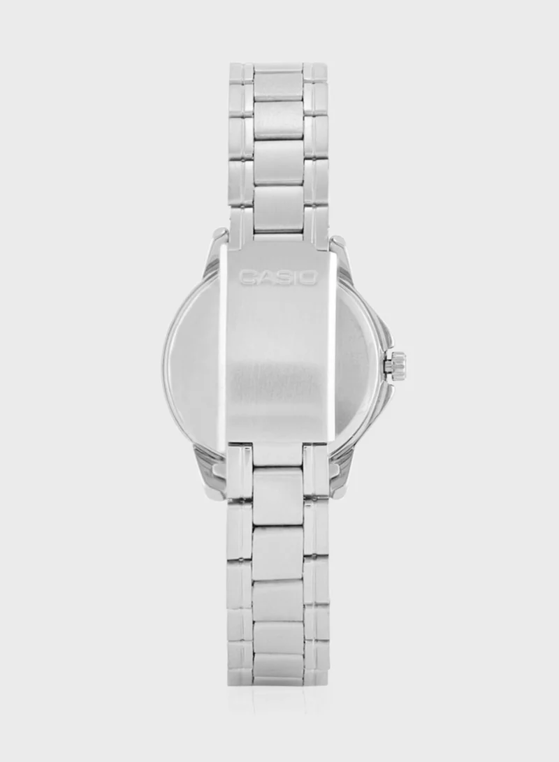 CASIO Steel Strap Analog Watch