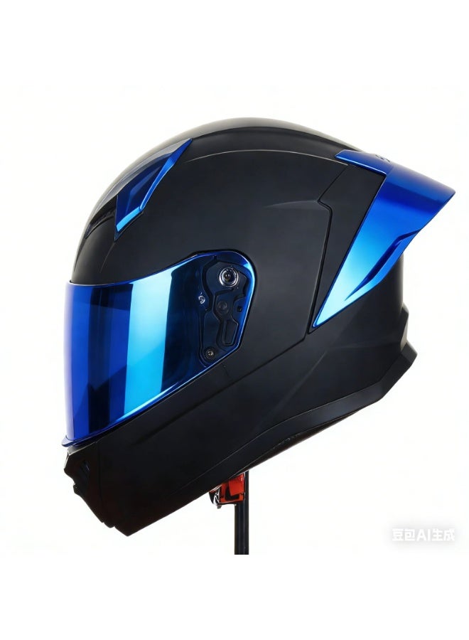 SOMAN Modular Motorcycle Helmet – 2-in-1 Full Face & Open Face Convertible, Flip-Up Design, Dual Visor, Enhanced Safety & Comfort - Image 1