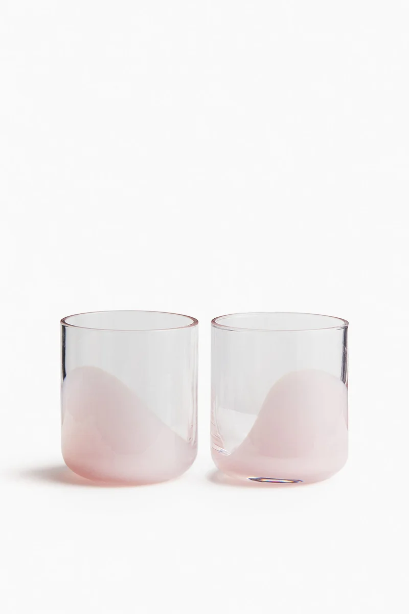 H&M 2-pack patterned tumblers
