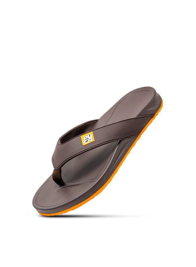 Puca Men's Slippers Stylish and Comfortable Slippers Crater Brown - Image 1