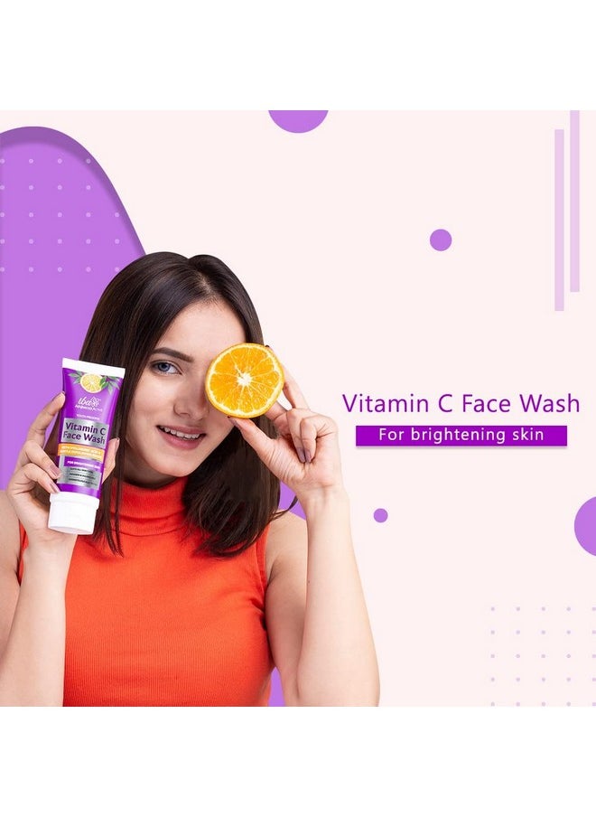 Iba Advanced Activs Youth Preserve Vitamin C Face Wash L No Parabens & Sulfates L High Foam L For Glowing Skin | Halal Certified & Vegan | 100 Ml | Pack Of 2  - Image 2