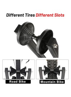 LENND Folding ground bike rack, 20-29 inch bicycle parking rack, suitable for use in enclosed and open spaces of garages  - Image 5