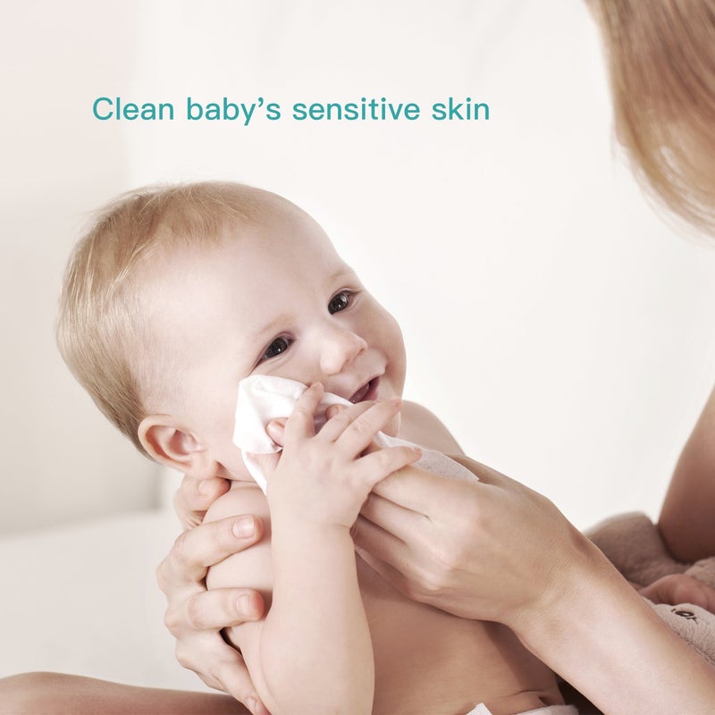 Winner مناديل وينر المعقمة من محلول الملح 6 x 8 مناديل شخصية كبيرة للعناية لطيفة مناديل ملحية للثقب متعددة الاستخدامات للعيون الحساسة والوجه مغلفة بشكل فردي 70 قطعة - Image 3