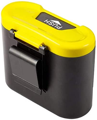 Citaaz Citaaz Mini Car Trash Can with Lid Small Car Garbage Can Cute Leakproof Car Trash Bin Car Accessories for Interior Garbage Bin for Car Home Office Trash Bags  - Image 2