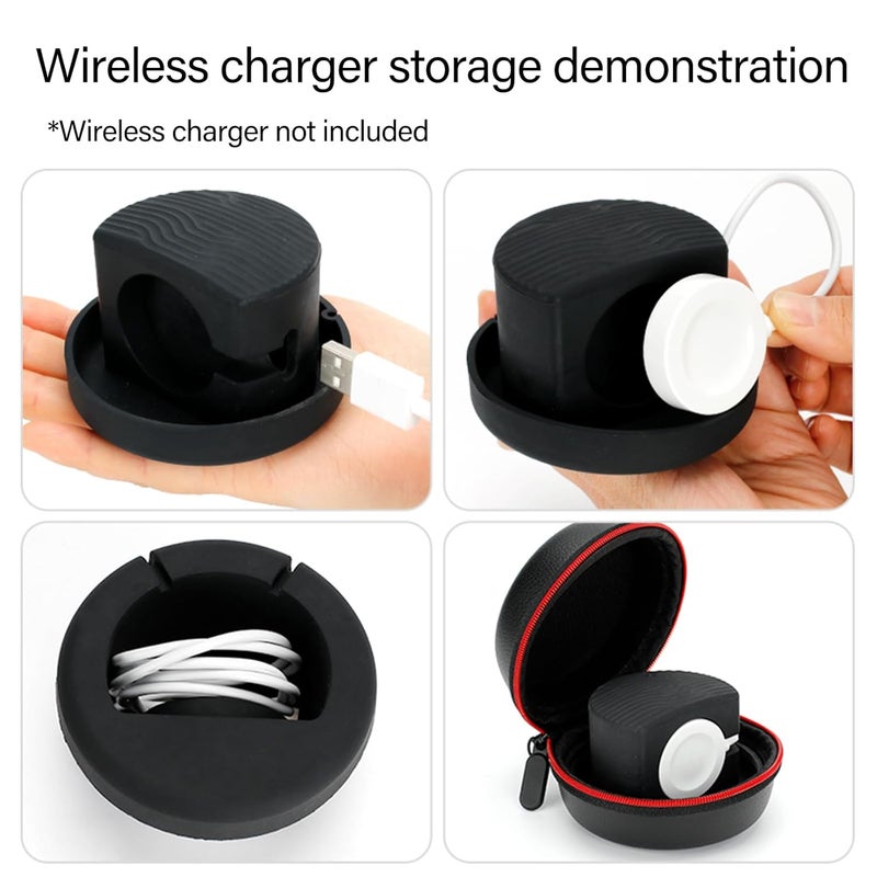 Portable Storage Pouches Unique Travel Carrying Case Bag with Soft Lining for GT4/5 Smartwatch Wristwatch Box Lightweight Watch Carriers - Image 2