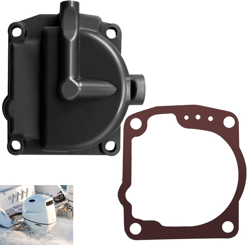KINTLE 433000 Float Chamber Carburetor Bowl Kit Compatible with Johnson Evinrude 90-100-105-115-135-150-175HP, Replace 343870 433000 766418 - with 335070 Gasket (1) - Image 1