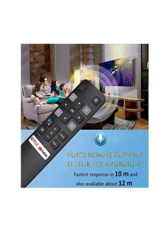 Generic Remote Control for TCL Android TV, New Upgraded Replacement RC802V for TCL TVs, 40S330 32S330 40S334 32S334 70S430 32A325 32A323 65Q637 55S430 43S430 55Q637 43S434 75S434 32P30S  - Image 3