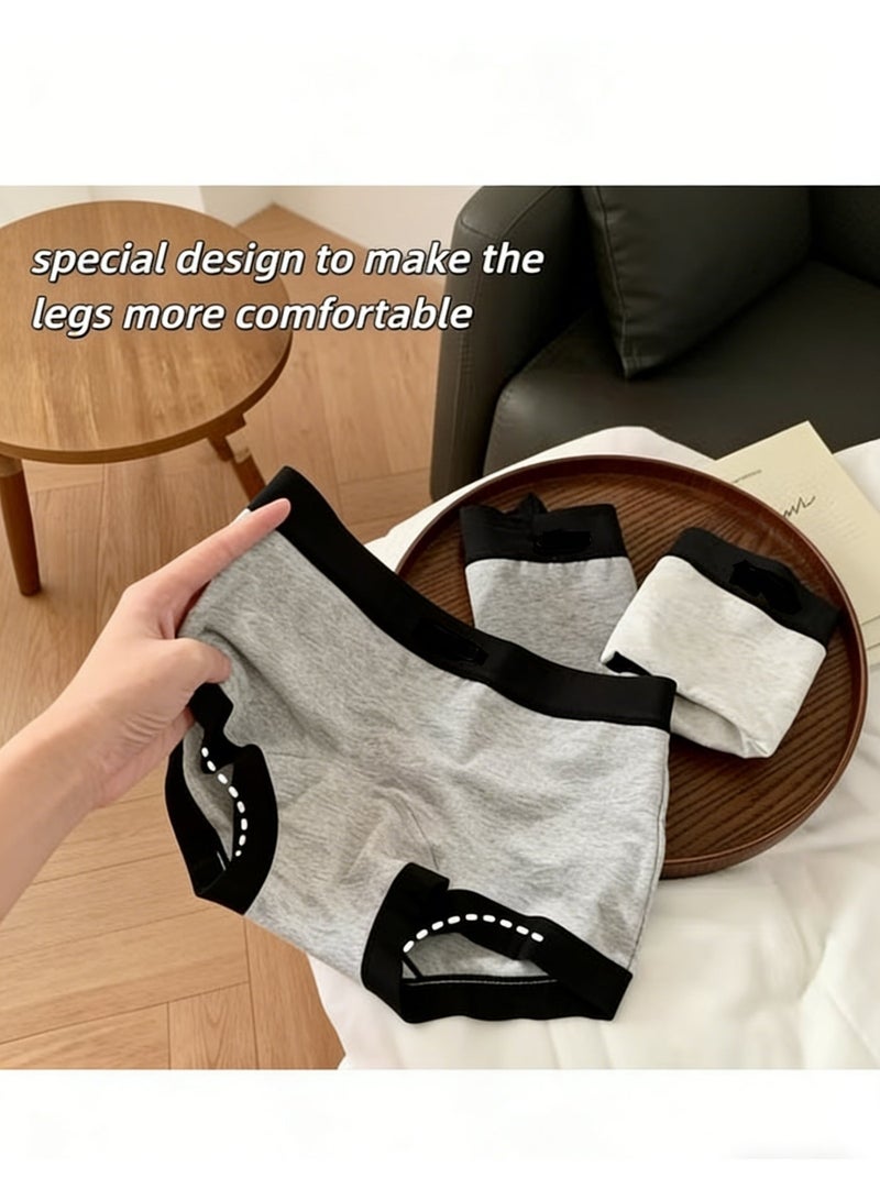 ماي حبيبي MyHabibi 4 قطعة من بنطالات نسائية قطنية، وبنطالات يوغا، وبنطالات نسائية، وبنطالات للفتيات، وبنطالات رياضية، وبنطالات رياضية قطنية تنفسية، وبنطالات للسيدات منتصف الورك، وبنطالات متوسطة الرفع للنساء، وبنطالات أساسية يومية - Image 5