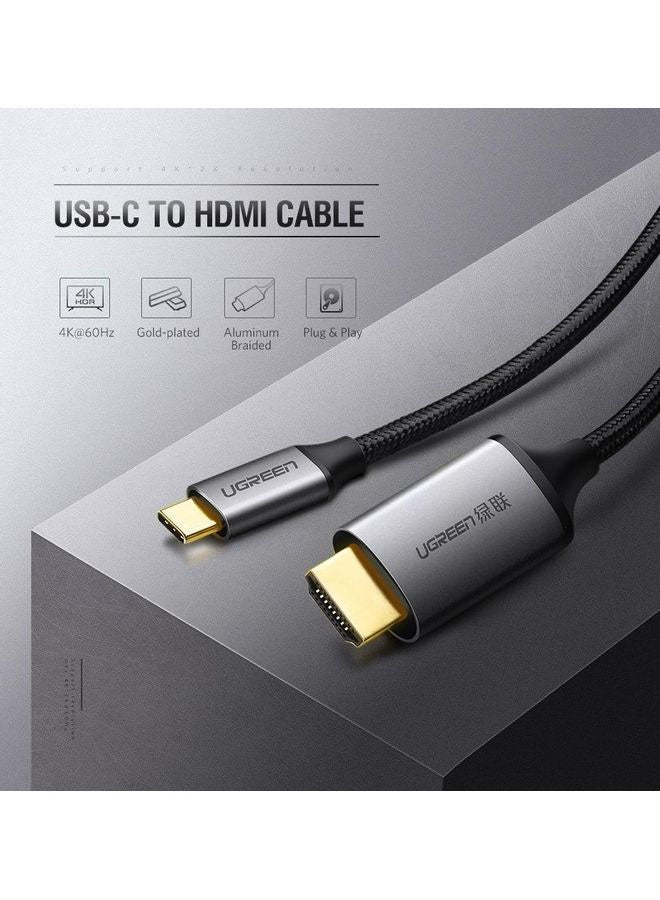 Ugreen Aluminum Shell USB-C To HDMI Male To Male Cable - Image 2