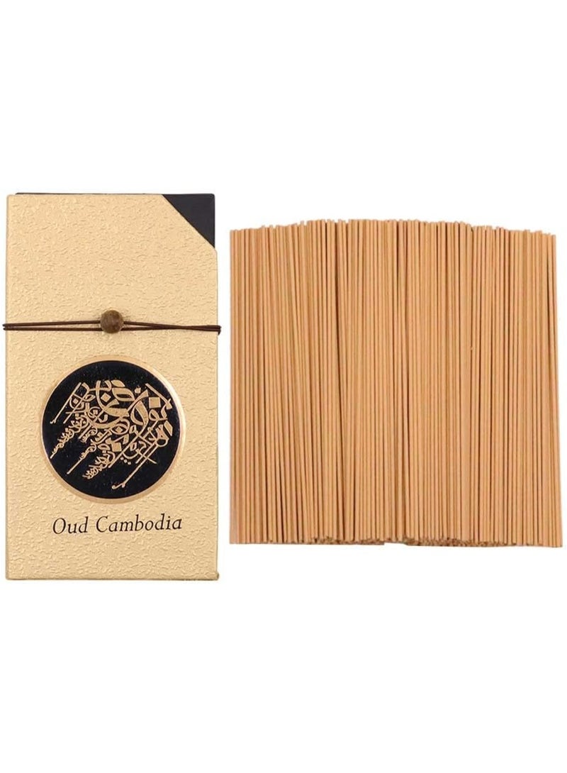 Bakhoor BoSidin - Oud Bakhoor Incense Sticks Cambodian 10.5cm 50 Grams Oud - A35 - Image 1